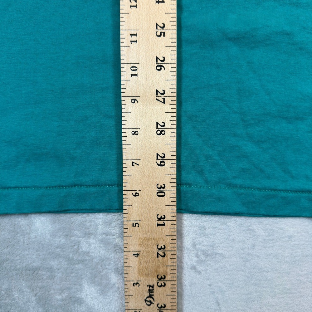 Hanes T-Shirt Mens XL Teal 1990 Grumbles Horse Floral Vintage Graphic Tee USA - Picture 5 of 8